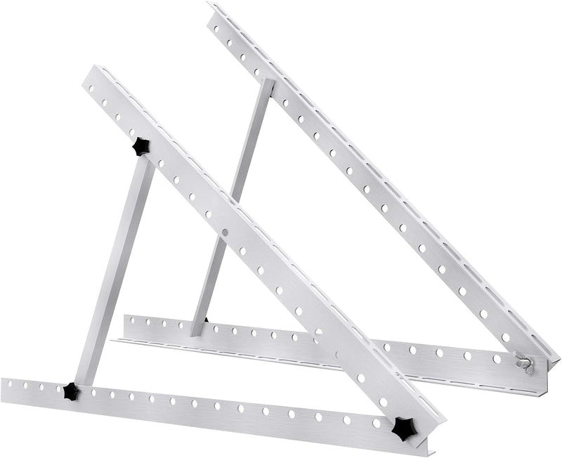 STAFFA DA PAVIMENTO / PARETE IN ALLUMINIO PER PANNELLI SOLARI