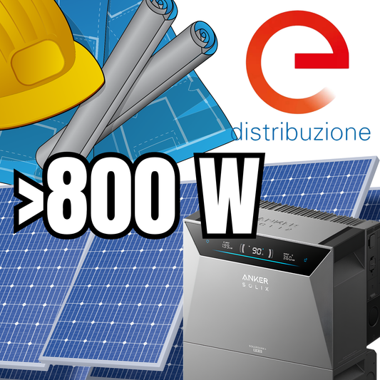 Iter Connessione Fotovoltaico >800 W (Pratica ex Enel) E-DISTRIBUZIONE SEMPLIFICATO
