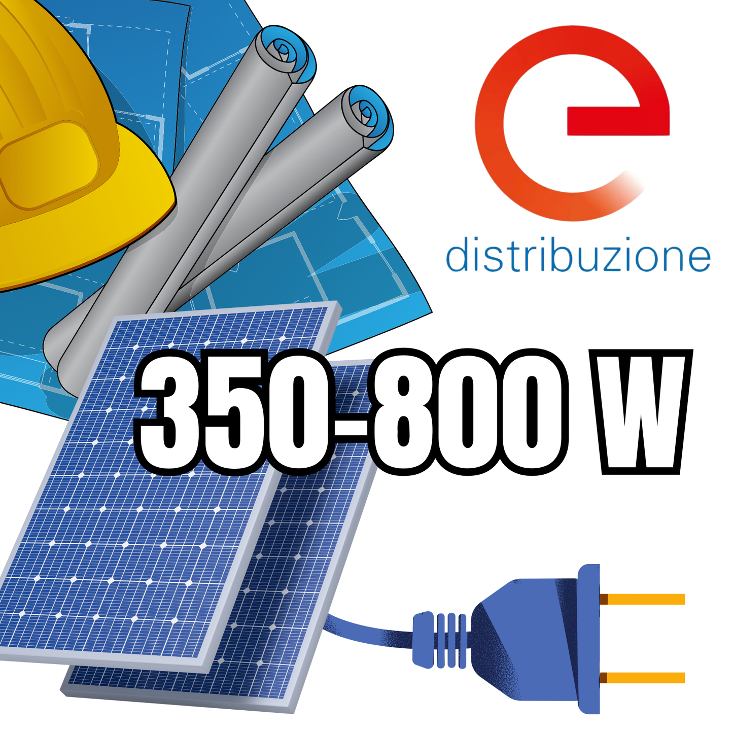 Iter Connessione Mini Fotovoltaico 350-800 W (Pratica ex Enel)