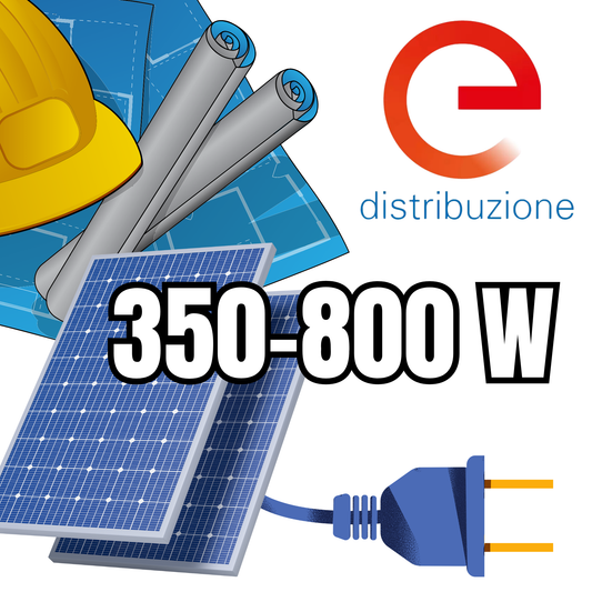 Iter Connessione Mini Fotovoltaico 350-800 W (Pratica ex Enel)